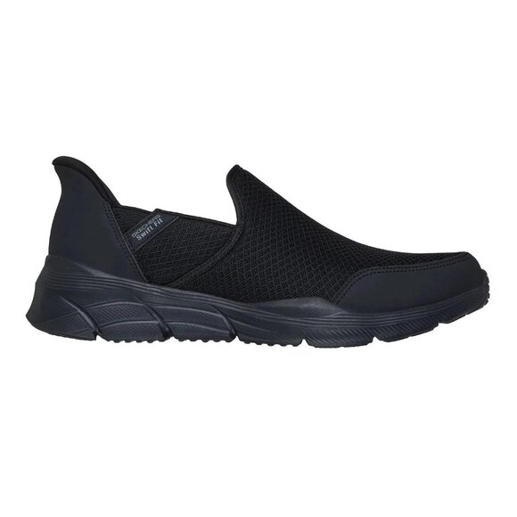 Skechers Men's Equalizer Hands Free Swift Fit Slip-On Sneaker - Size 10.5 Black - Picture 2 of 6